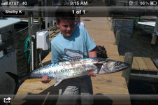 Young angler with a nice King image