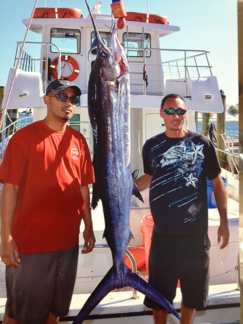 Sailfish caught on Coach Tatum's Boat Image